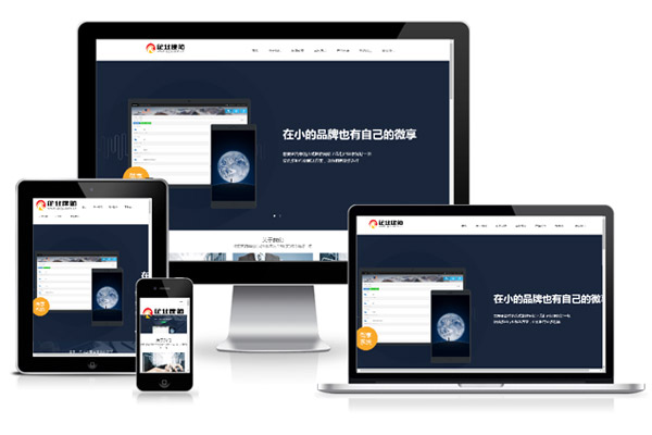 html5响应式IT科技类企业网站建设