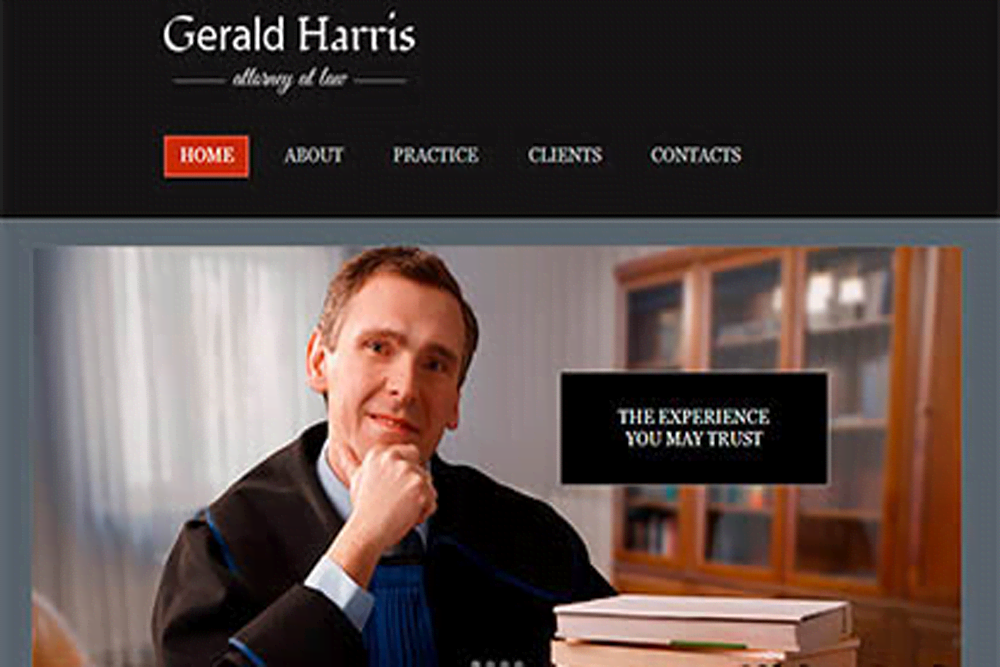 宽屏灰色大图教育行业商务企业网站建设