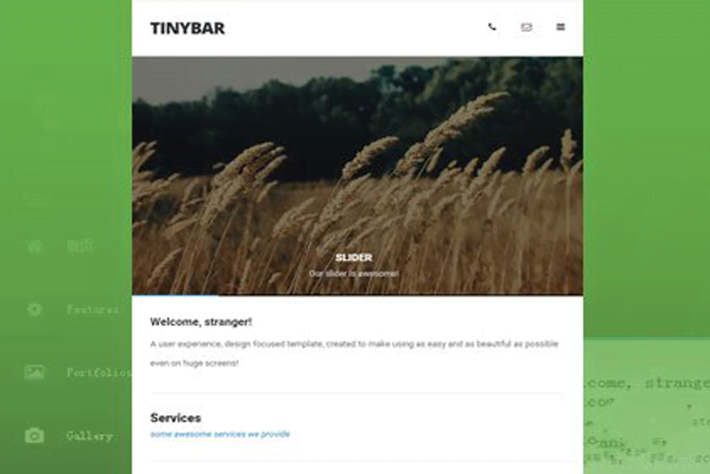 简洁教育科技公司产品手机wap网站建设
