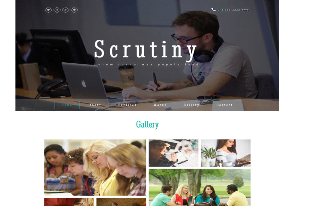 教育培训学校静态网站建设