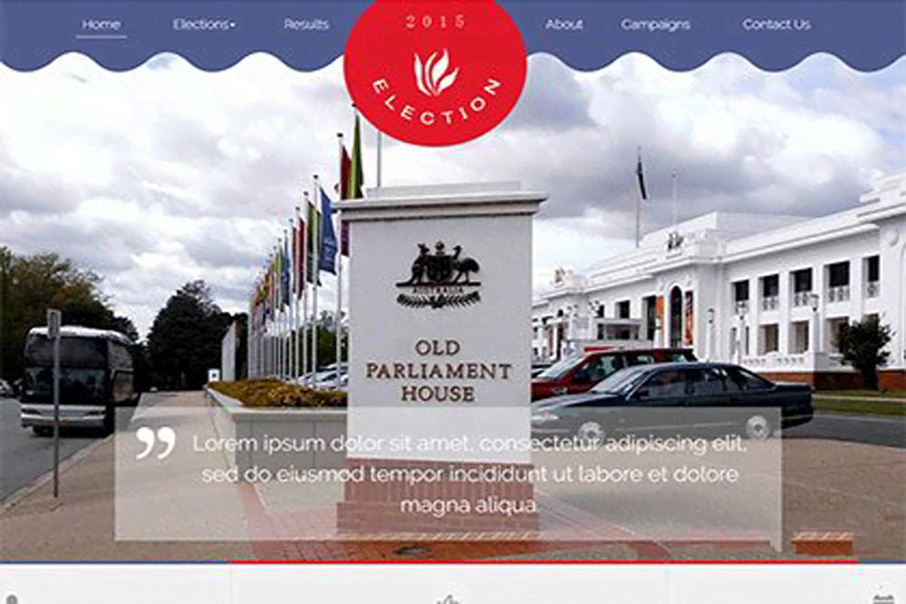 精品大气政府门户新闻官网